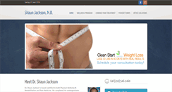 Desktop Screenshot of drshaunjackson.com